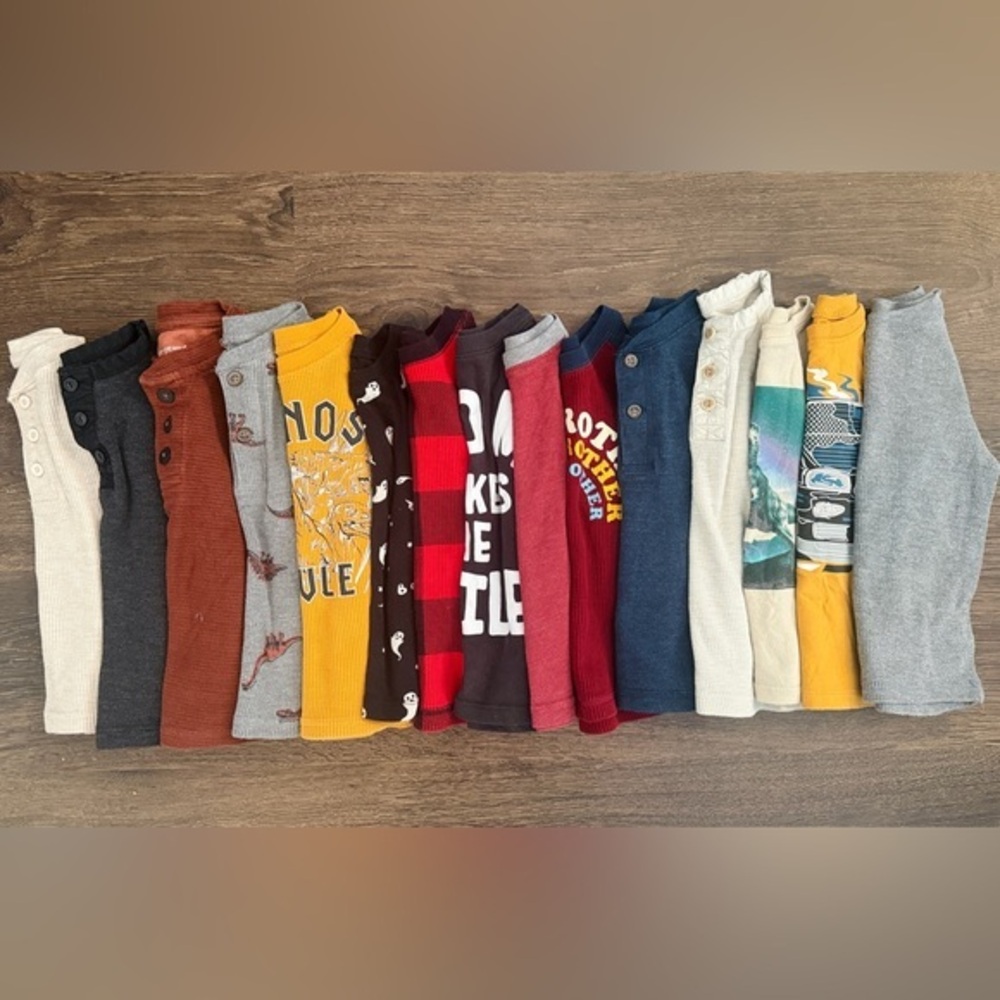 Kids Long Sleeve Tees Bundle of 15